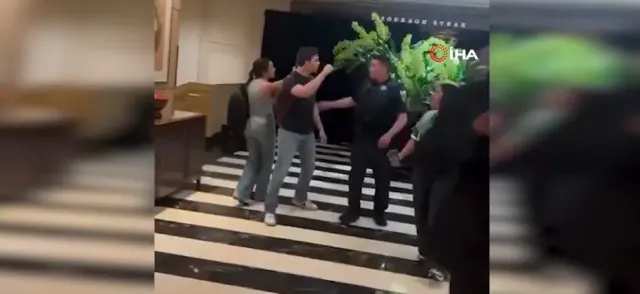 ABD'de Netanyahu'nun Yemek Yediği Otele Protesto Baskını