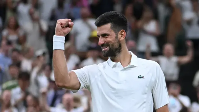Wimbledon'da 5 saat 15 dakikalık nefes kesen maç! Novak Djokovic yarı finalde
