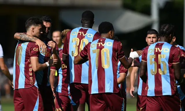 Trabzonspor Avusturya Kampını Udinese Galibiyetiyle Kapattı