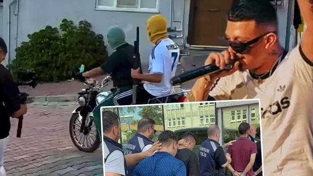 Rapçi Keskin'e Klipte Silah Operasyonu: Gözaltına Alındılar
