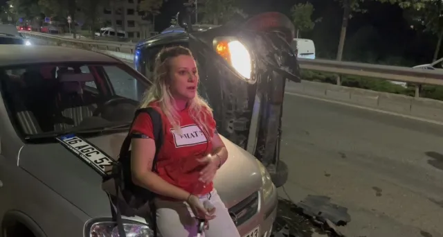 Bursa'da Alkollü Sürücü Kazayı Unuttu, Polisle Diyalogları Şoke Etti