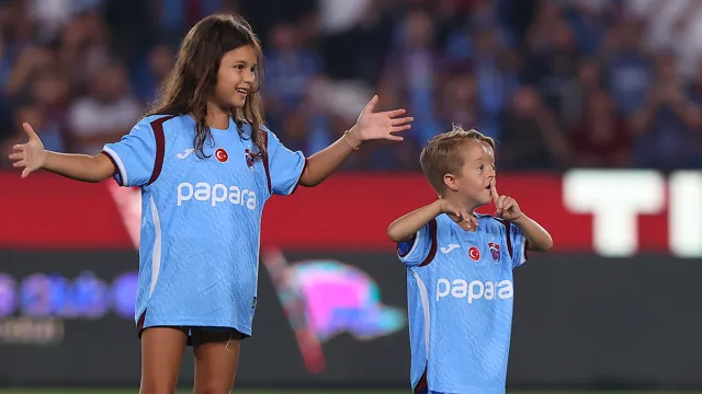 Trabzon'da Isaac Kearney Fırtınası: Minik Taraftardan Unutulmaz Anlar