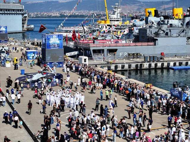 343 bin kişi TEKNOFEST Mavi Vatan'da festival coşkusuna ortak oldu