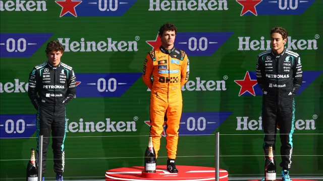 Formula 1 Hollanda Grand Prix'sinde Zafer Lando Norris'in: Max Verstappen Kaza Yaptı