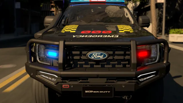 Ford Ranger Super Duty İtfaiye Aracı Otonom Özellikleriyle Dikkat Çekiyor