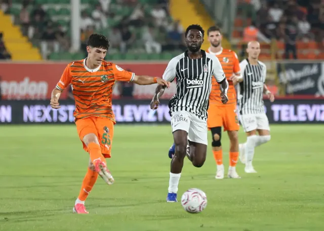 Beşiktaş Alanya Deplasmanından Puansız Ayrıldı