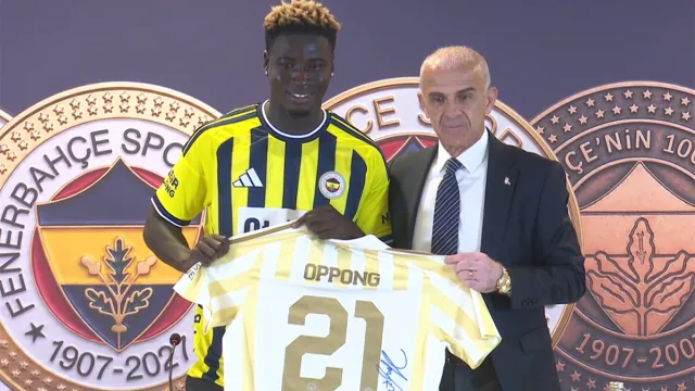 Fenerbahçe'de Kojo Peprah Oppong İmzayı Attı, Oğuz Çetin Transfer Müjdesini Verdi