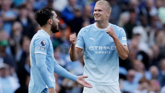 Erling Haaland Sahneye Çıktı, Manchester City Üç Puanı Aldı