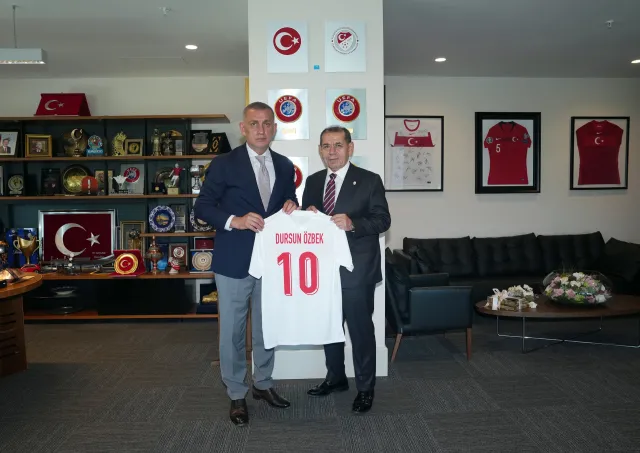 Galatasaray'dan TFF'ye Kritik Ziyaret: Özbek ve Hacıosmanoğlu Bir Arada