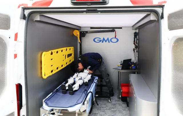 Robotlar için ambulans gerçek oldu