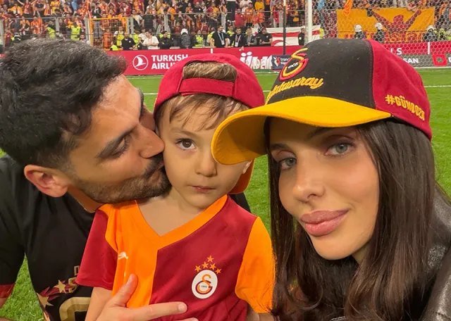 Galatasaraylı yıldızın eşinden çok sert çıkış. "Bana değil teknik direktörünüze sorun"