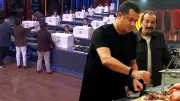 MasterChef'te sürpriz ziyaret: Acun Ilıcalı cağ kebaplarını tattı