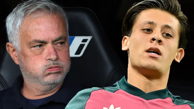 Arda Güler'i sahada o halde görünce kıyamet koptu! Herkes Mourinho'yu konuşuyor