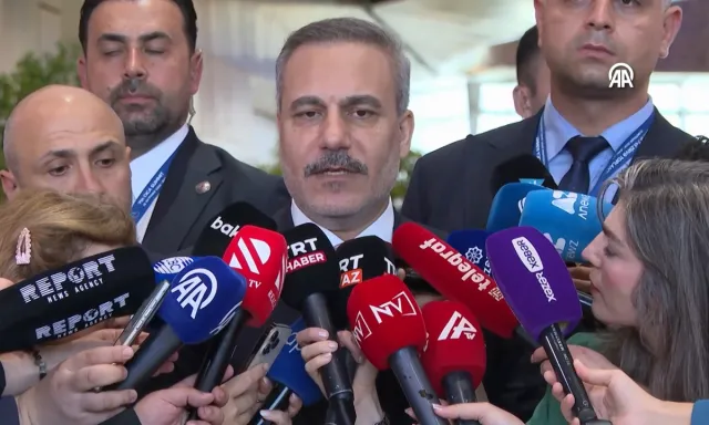 Bakan Fidan Bakü'de: Liderlerimiz arasında sarsılmaz bir dostluk ve kardeşlik bağı vardır