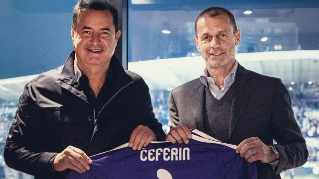 Aleksander Ceferin'den Acun Ilıcalı'ya ziyaret