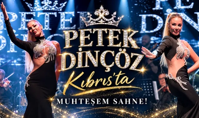 Petek Dinçöz'den Kıbrıs'ta Muhteşem Sahne!