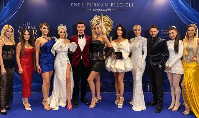 ENES FURKAN BİLGİÇLİ İMZALI "GLOBAL STAR AWARDS" GÖRKEMLİ TÖRENLE SAHİPLERİNİ BULDU