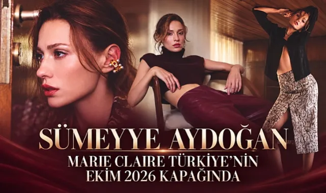 Sümeyye Aydoğan Marie Claire Türkiye'nin Ekim 2026 Kapağında