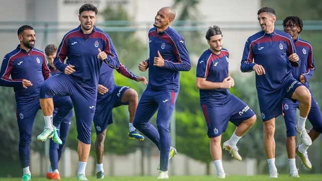 Trabzonspor, Çaykur Rizespor hazırlıklarını sürdürdü