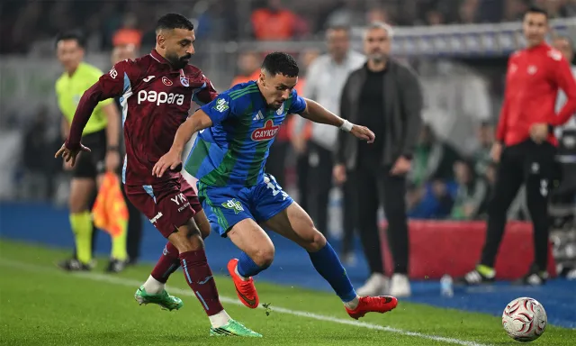 Trabzonspor'dan muhteşem geri dönüş: Karadeniz derbisinde 7 gol
