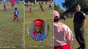 12 dakikada 10 gol attı, ortalık karıştı! Sahaya polis çağırdılar