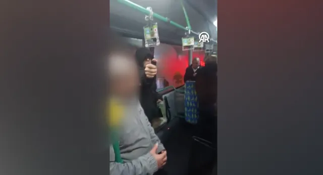 Kadıköy'de otobüste biber gazı dehşeti