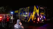 Fenerbahçe'ye Can Bartu Tesisleri girişinde protesto