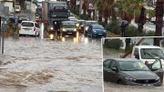 Muğla'yı sağanak vurdu: Bodrum ve Marmaris'te yollar göle döndü