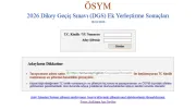 DGS ek tercih sonuçları açıklandı ve kayıt tarihleri belli oldu