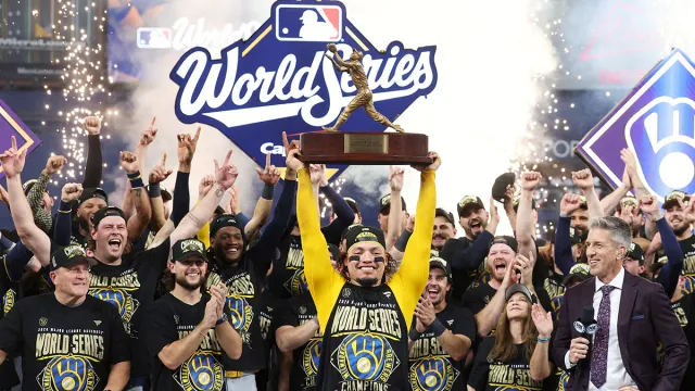 MLB'de 44 yıl sonra çıktığı finalde Milwaukee Brewers'tan tarihi şampiyonluk
