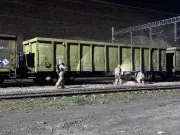 Yük treninde kimyasal sızıntı alarmı