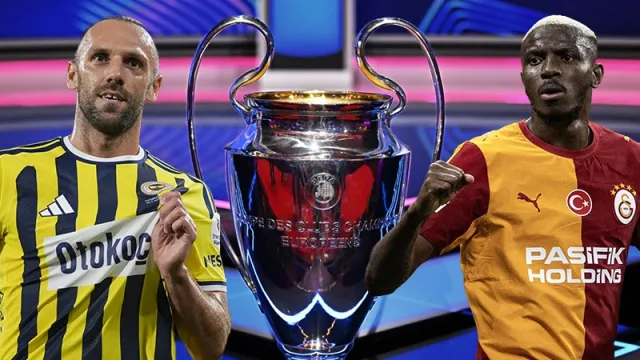 Fenerbahçe ve Galatasaray'ın Şampiyonlar Ligi Rakipleri Belli Oldu