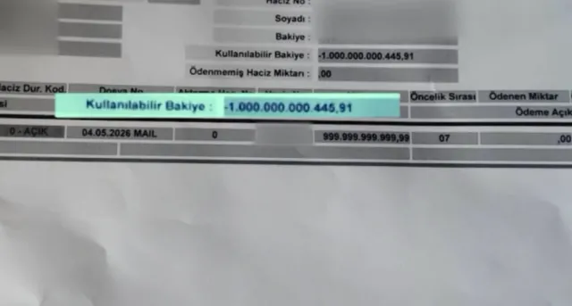 Hesabına 1 Trilyon Lira Yattı: Banka Hesapları Bloke Edilen Genç Şaşkın