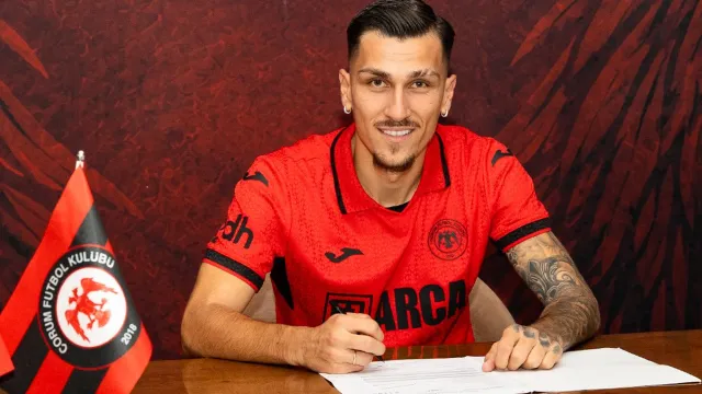 Çorum FK'den Kadroya Önemli Takviye: Alexandros Kyziridis