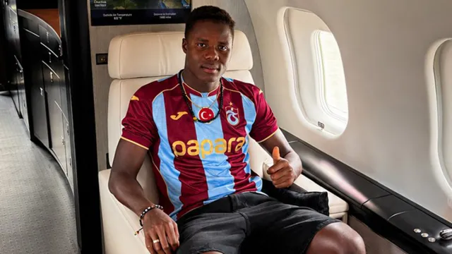 Trabzonspor'un Yeni Yıldızı Franculino Dju Trabzon'da