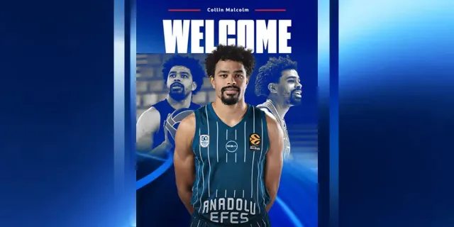Anadolu Efes'ten Kadroya Takviye: Collin Malcolm İmzaladı