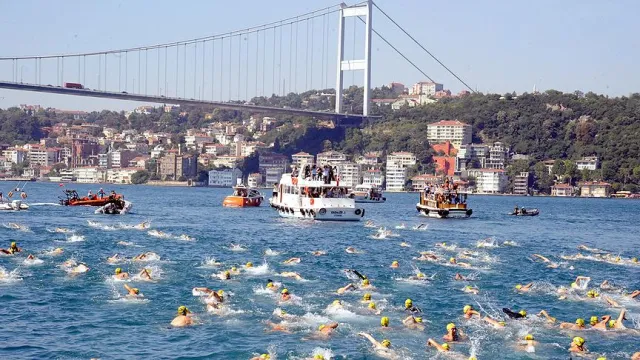 38. Boğaziçi Kıtalararası Yüzme Yarışı'nda Güvenlik Önlemleri Artırıldı