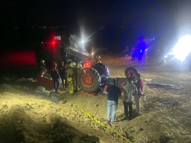 Edirne'de Feci Kaza: Devrilen Traktörün Altında Kalan Karı-Koca Hayatını Kaybetti