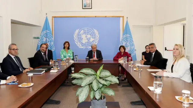 BM Genel Sekreteri Guterres 16 Yıl Sonra Kıbrıs'ta: Çözüm İçin Yeni Toplantı Çağrısı