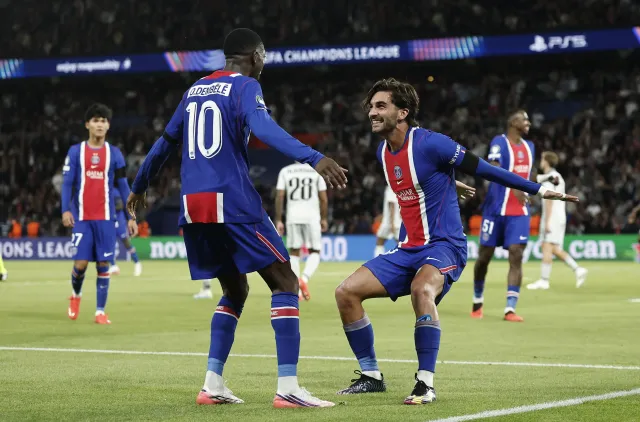 Son Şampiyon PSG'den Devler Ligi'nde Gol Şov: 6-1