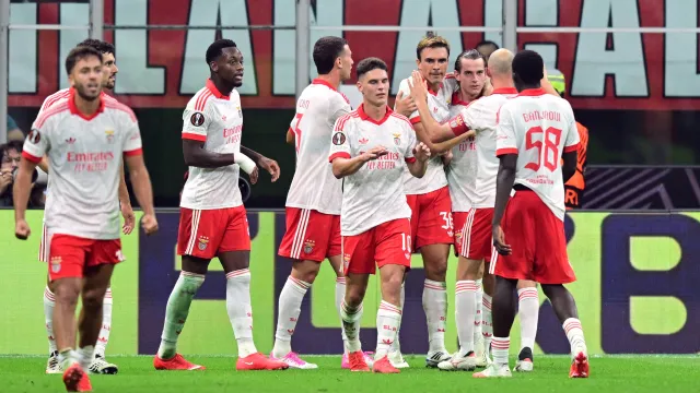 Benfica, Milan'ı Deplasmanda İki Golle Geçti