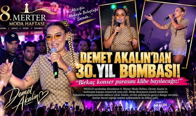Demet Akalın'dan 30. Yıl Bombası: Klip İçin Kesenin Ağzını Açtı!