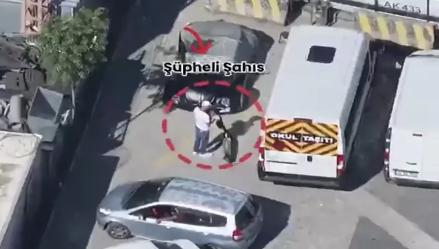 Sancaktepe'de Film Gibi Kovalama: Skuterle Kaçan Şüpheli Dronla Yakalandı