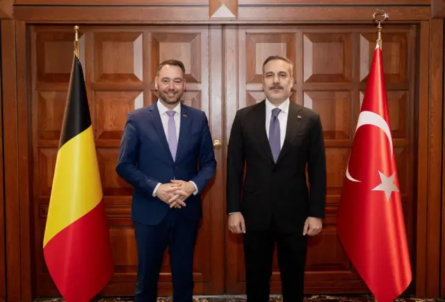Dışişleri Bakanı Hakan Fidan, Belçikalı Mevkidaşı Maxime Prevot ile Ankara'da Buluştu