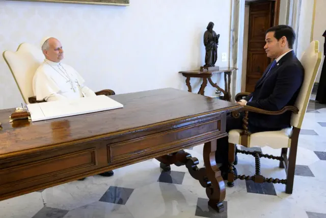 Vatikan'da Diplomatik Temas: Papa 14. Leo ve Marco Rubio Bir Araya Geldi