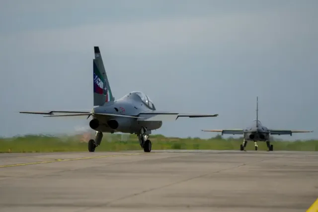 Baykar ve Leonardo'dan Tarihi İş Birliği: KIZILELMA ve M-346 Gökyüzünde Buluştu