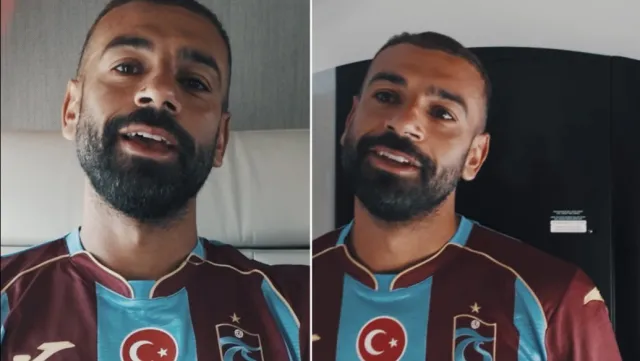 Trabzonspor Formasıyla İlk Pozunu Verdi: Mohamed Salah'tan Taraftara Mesaj