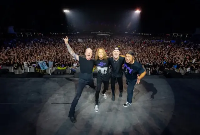 Metallica Atina Konserinde Sismik Etki Yarattı