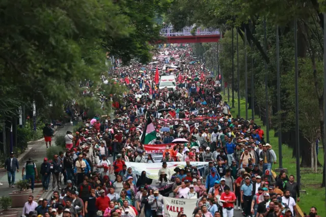 2026 Dünya Kupası Öncesi Meksika'da Gergin Protesto