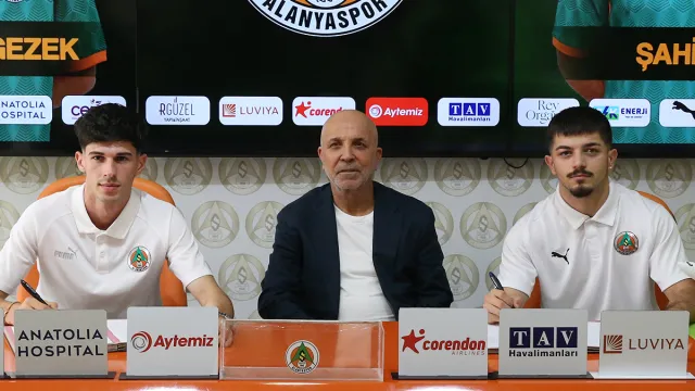 Alanyaspor'dan Çifte Transfer: Baran Ali Gezek ve Şahin Dik İmzaladı